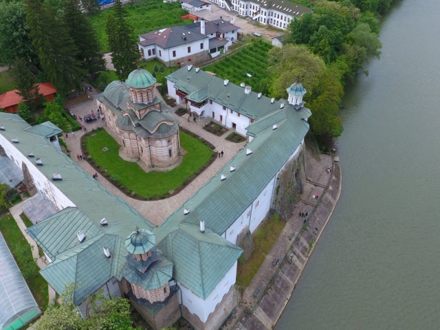 Cozia Monastery Top View